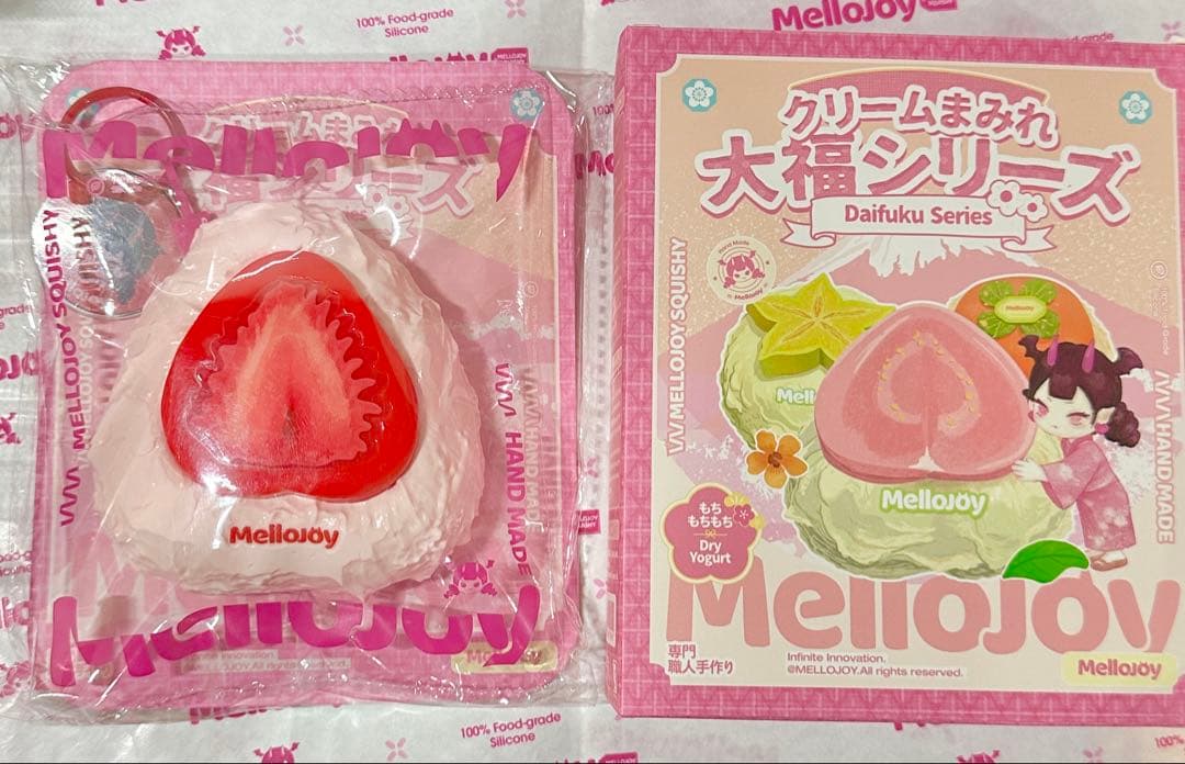 mellojoy 大福 クリーム ストロベリー いちご 苺 フルーツ イチゴ
