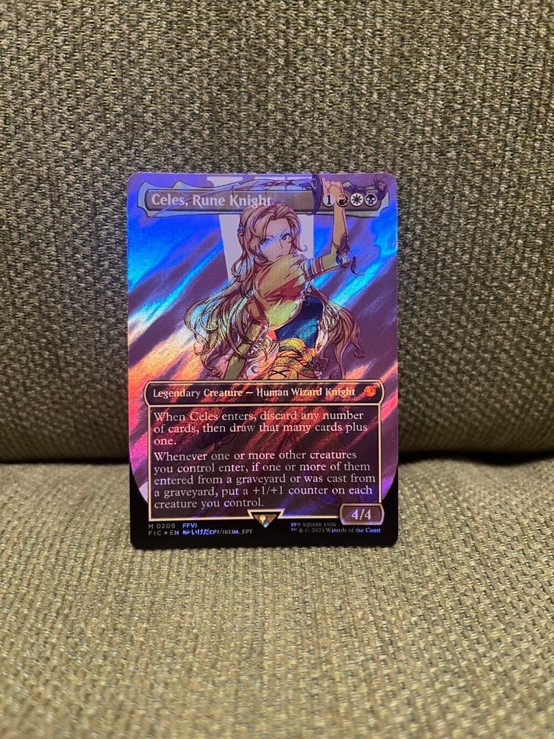 MTG FF ルーンナイト、セリス　サージfoil