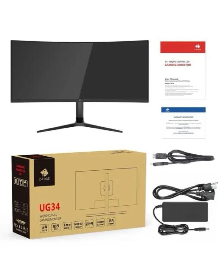Z-EDGE UG34 34インチ WQHD モニター