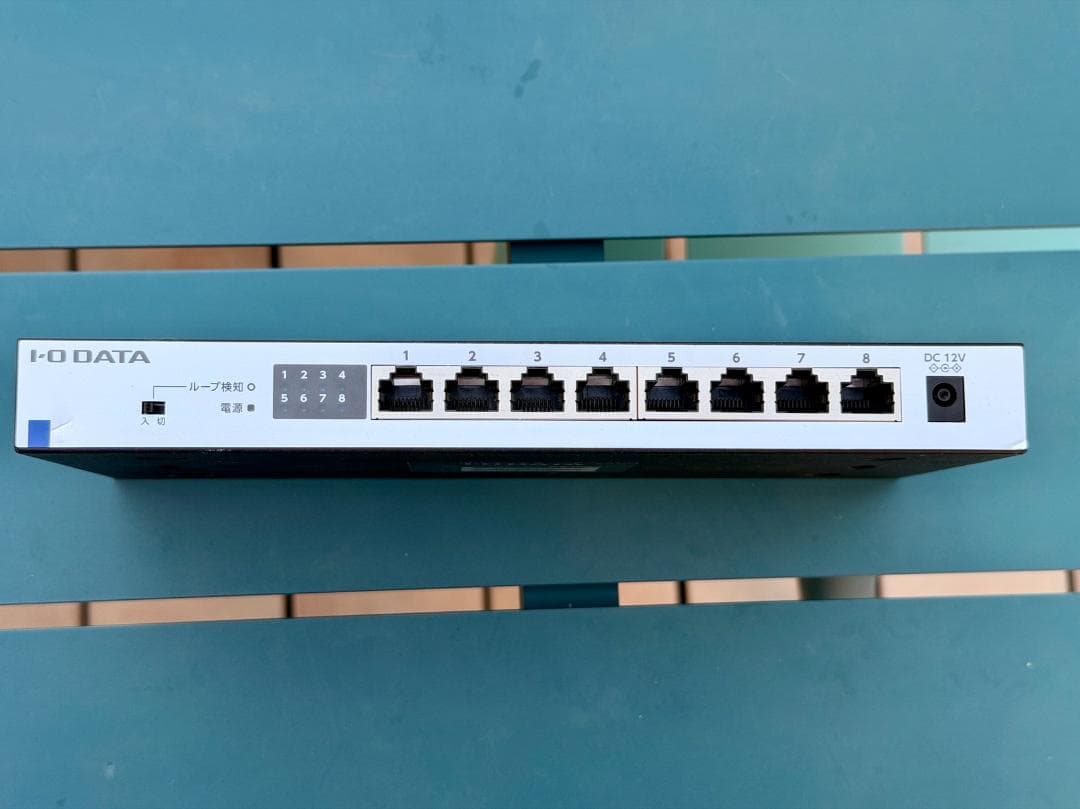 I-O DATA 2.5G スイッチングハブ ETOG-ESH08 8ポート