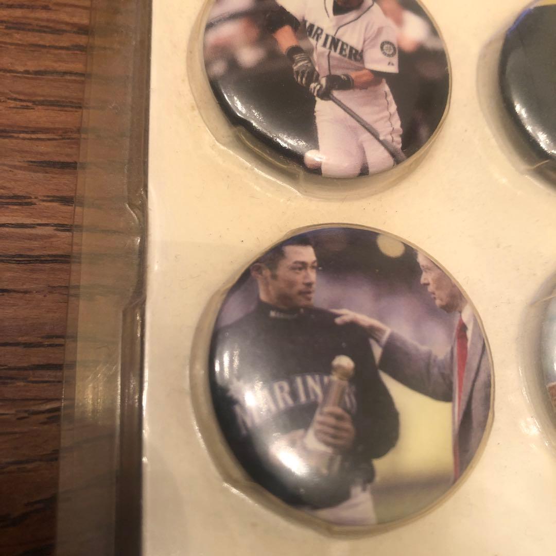 イチロー 缶バッジ シアトルマリナーズ