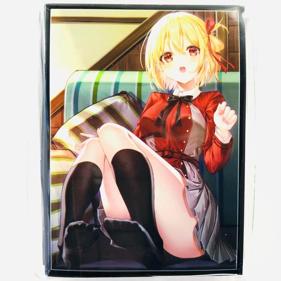 リコリス・リコイル 千束＆たきな スリーブ プレイマット ミッドナイトブルー