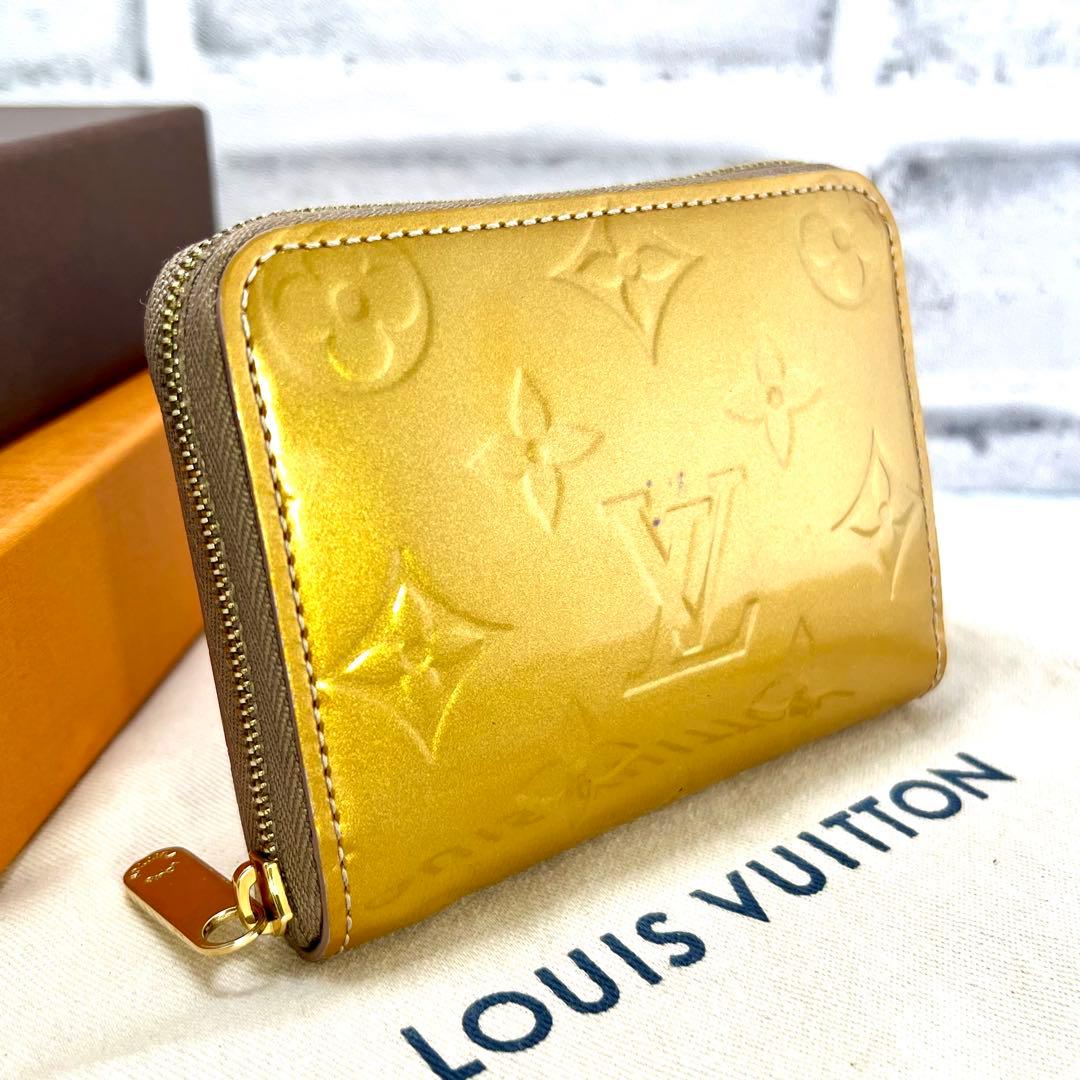 ルイヴィトン ヴェルニ ジッピーパース ゴールド M91762