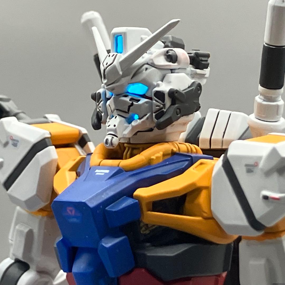 HG 白いガンダム（GQ）　塗装完成品