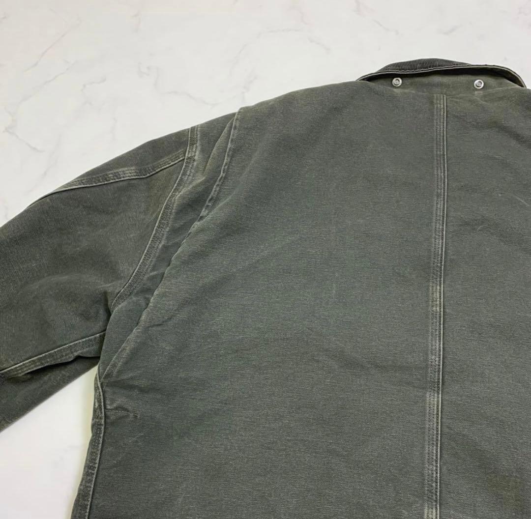 カーハート トラディショナルジャケット フェードハチノス MOSカラー　USA製