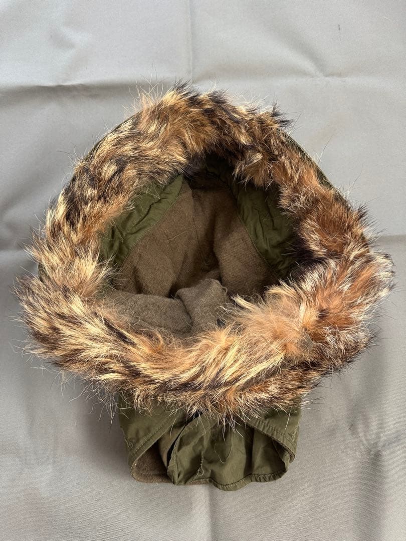 M-51 モッズコート用フード　縞