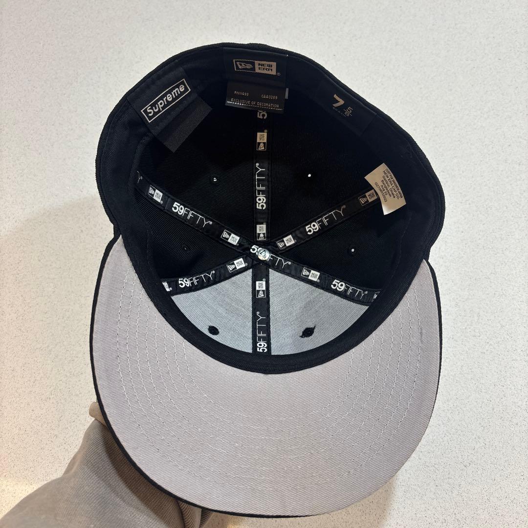 グ*ロ様 激レアSupreme S Logo New Era 7 5/8 Sロゴ