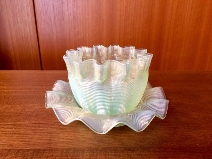 ◆ アンティーク アート グラス