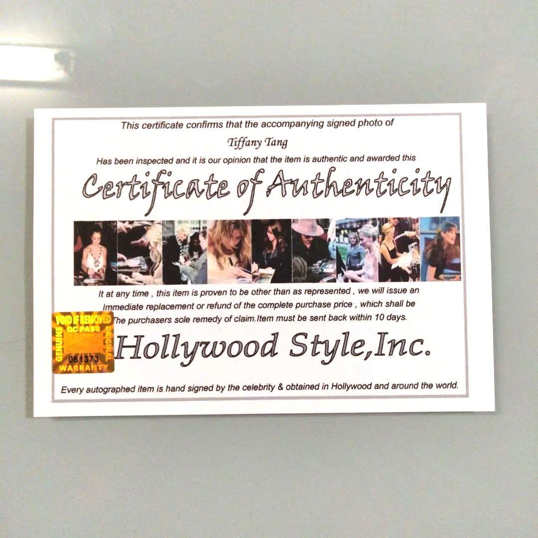 セール中…ティファニー・タン直筆サイン入り超大型写真…仙剣奇侠伝三…