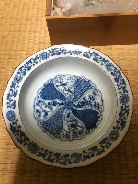 藪内　十二世猗々斎竹風　祥瑞倣　鉢　大吉窯　茶道具