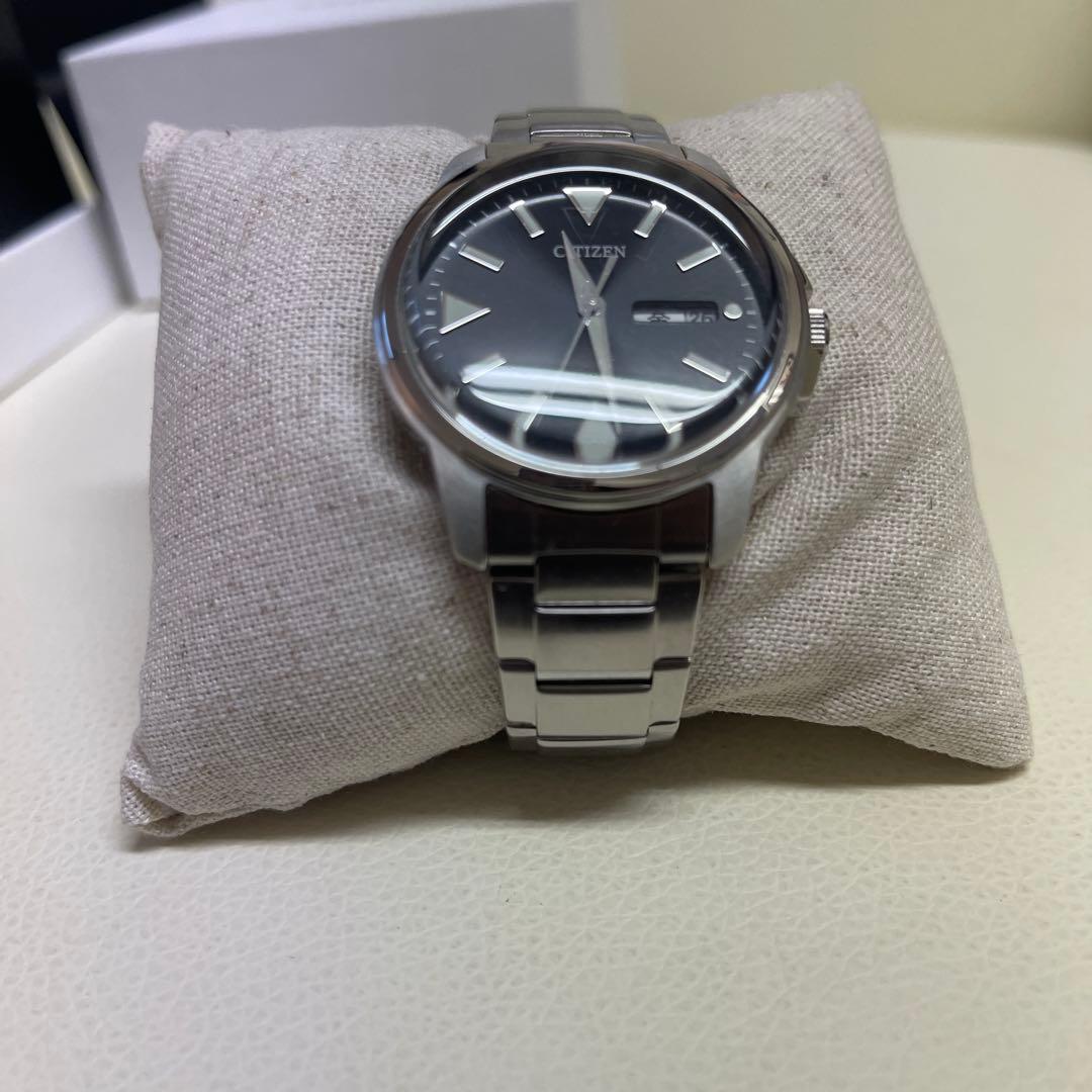 CITIZEN クォーツ腕時計 ダークブルー
