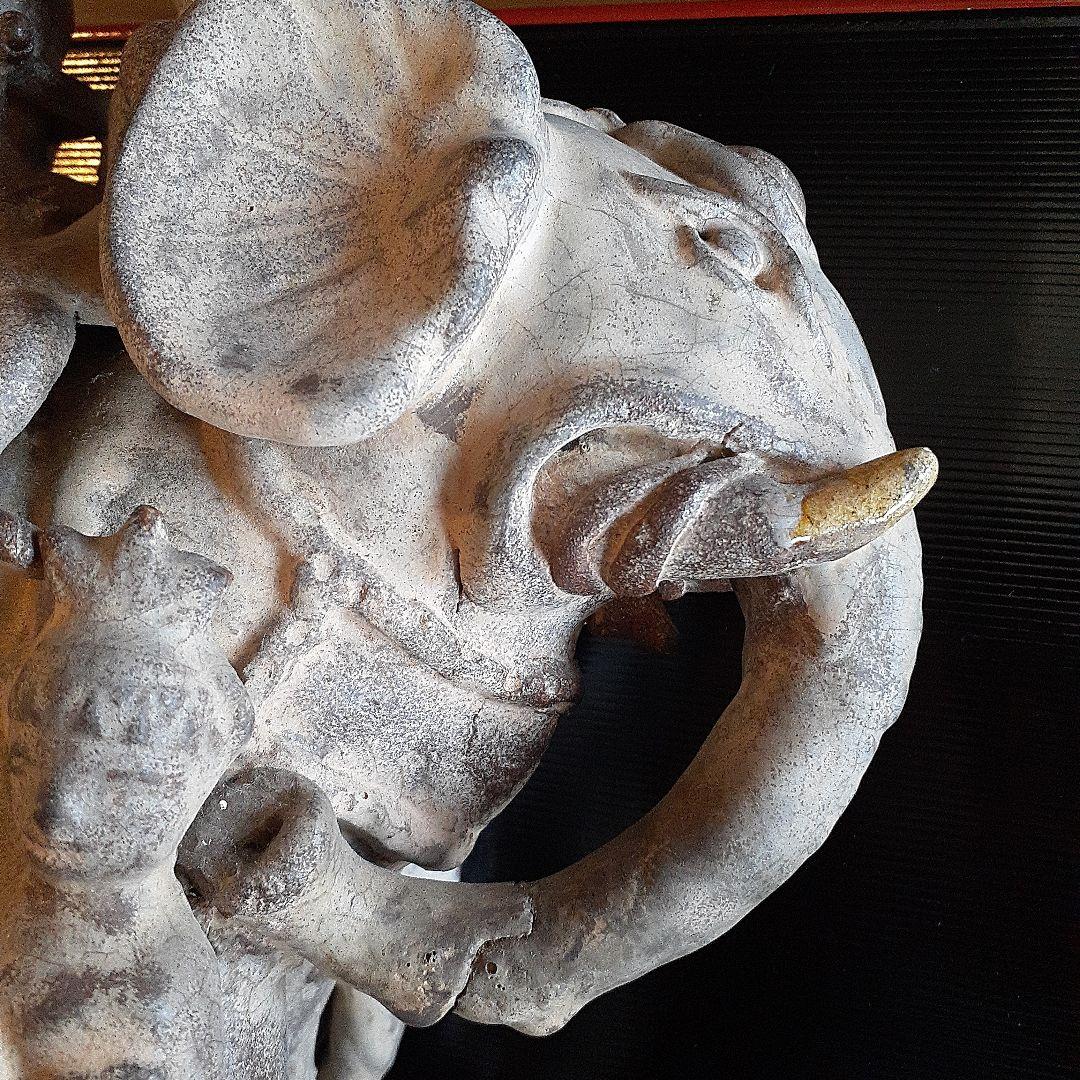 スワンカロ-ク窯　象置物