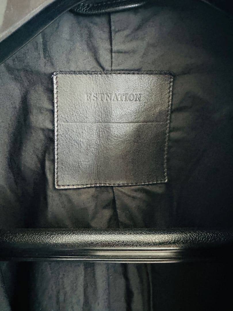 ★ESTNATIONエストネーション レザージャケット ラム革