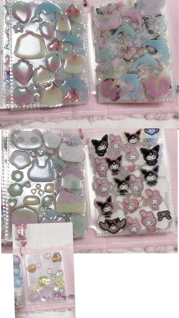 シール帳　完成品ボンボンドロップ おはじき ウォーターシール　平成