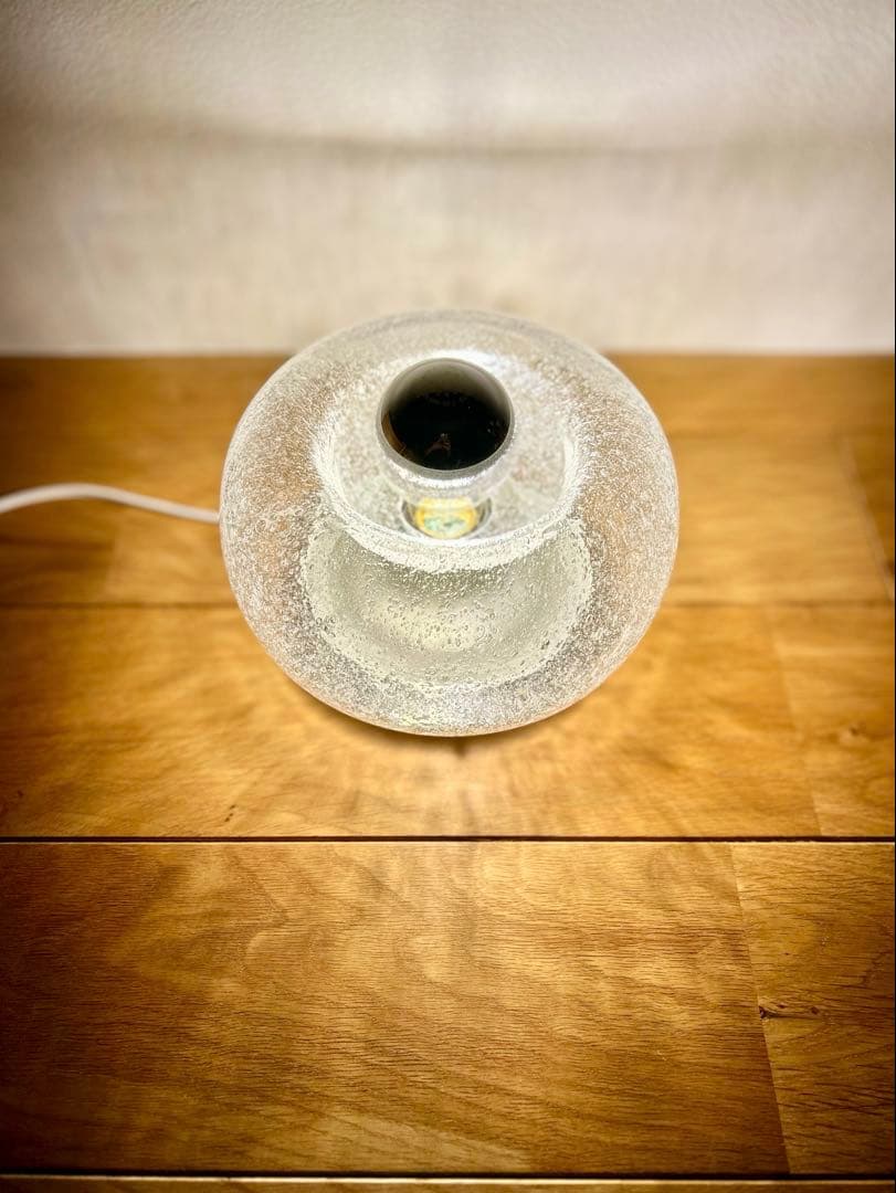 じゅん）独60年代　Doria ムラーノ・気泡ガラス　ヴィンテージ・ランプ