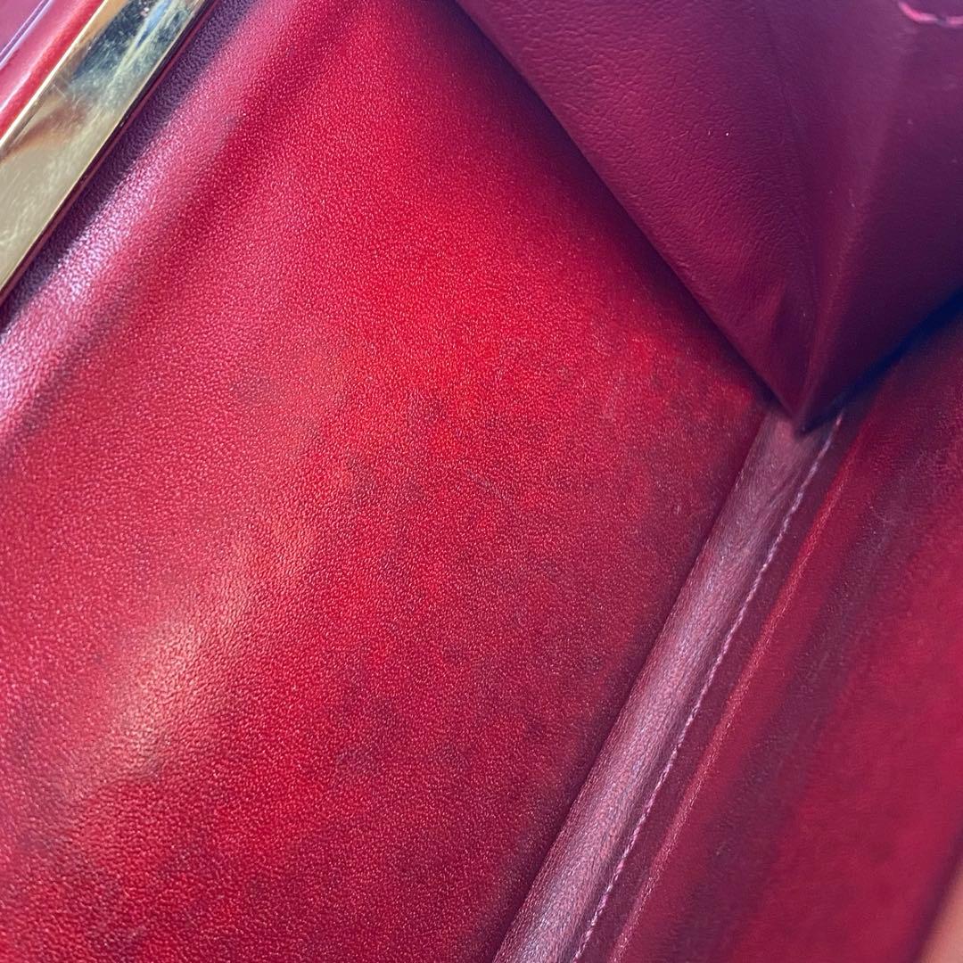 LOUIS VUITTON ルイヴィトン　折り財布　がま口 ヴェルニ