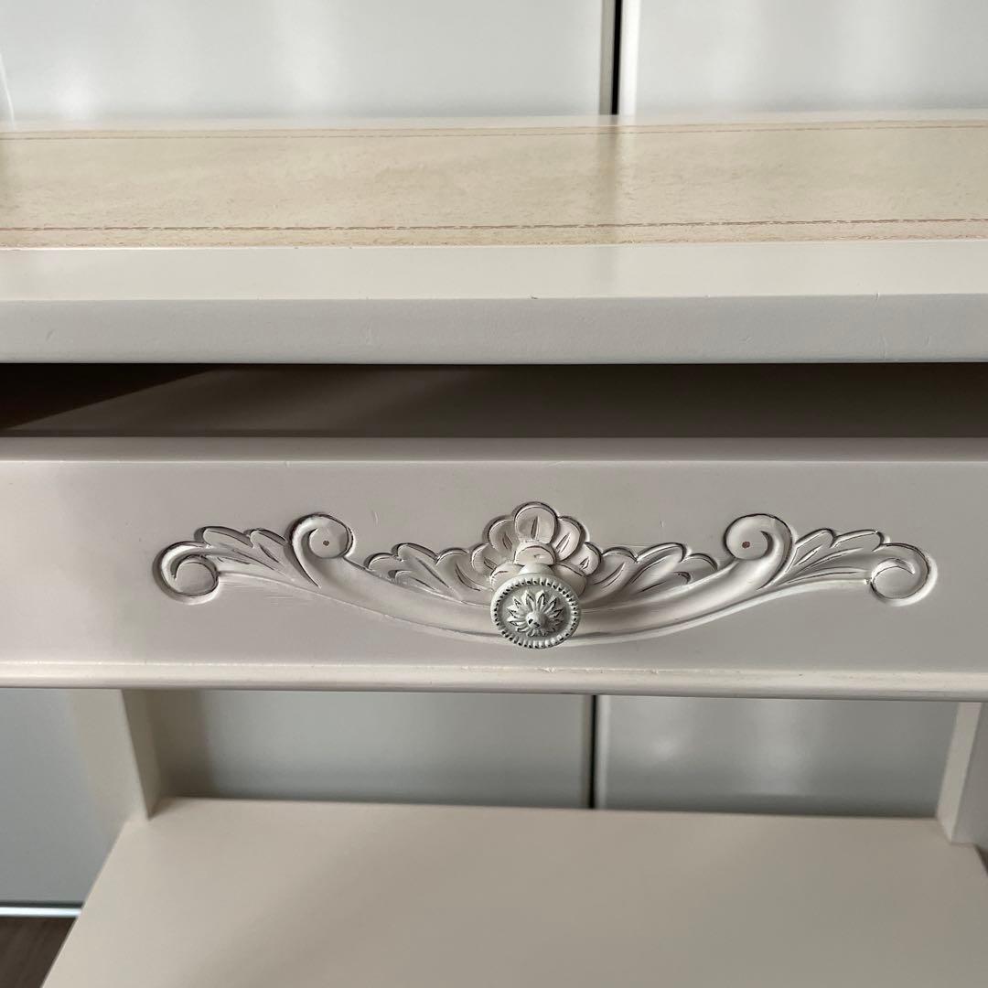 猫脚　ネコ脚　アンティーク　パソコンデスク　家具　机　テーブル　花台　フラワー