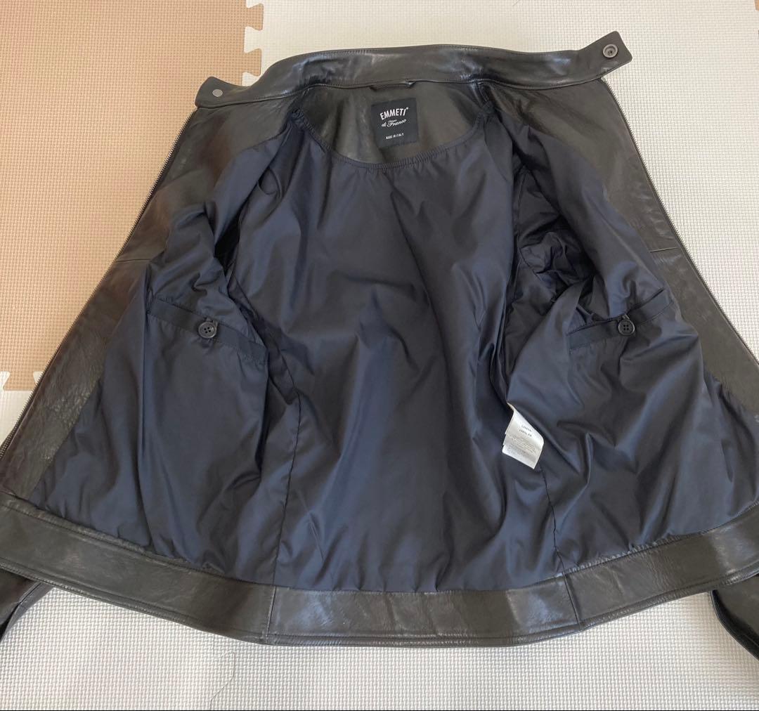 極美品　EMMETI エンメティ JURI ユリ ラムレザー　46