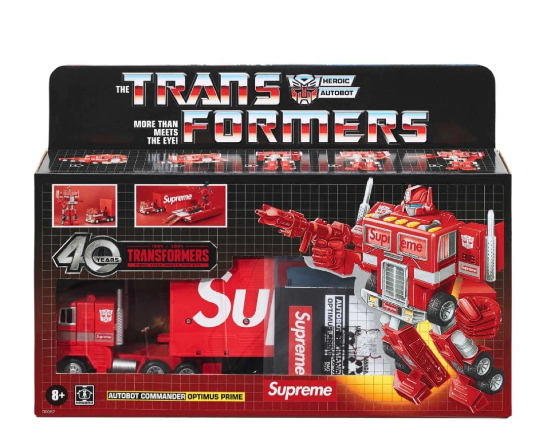 その他 Supreme x Transformers G1 Optimus Prime