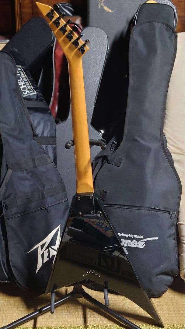 Grover Jackson RandyV 中信楽器 96年 ソフトケース付