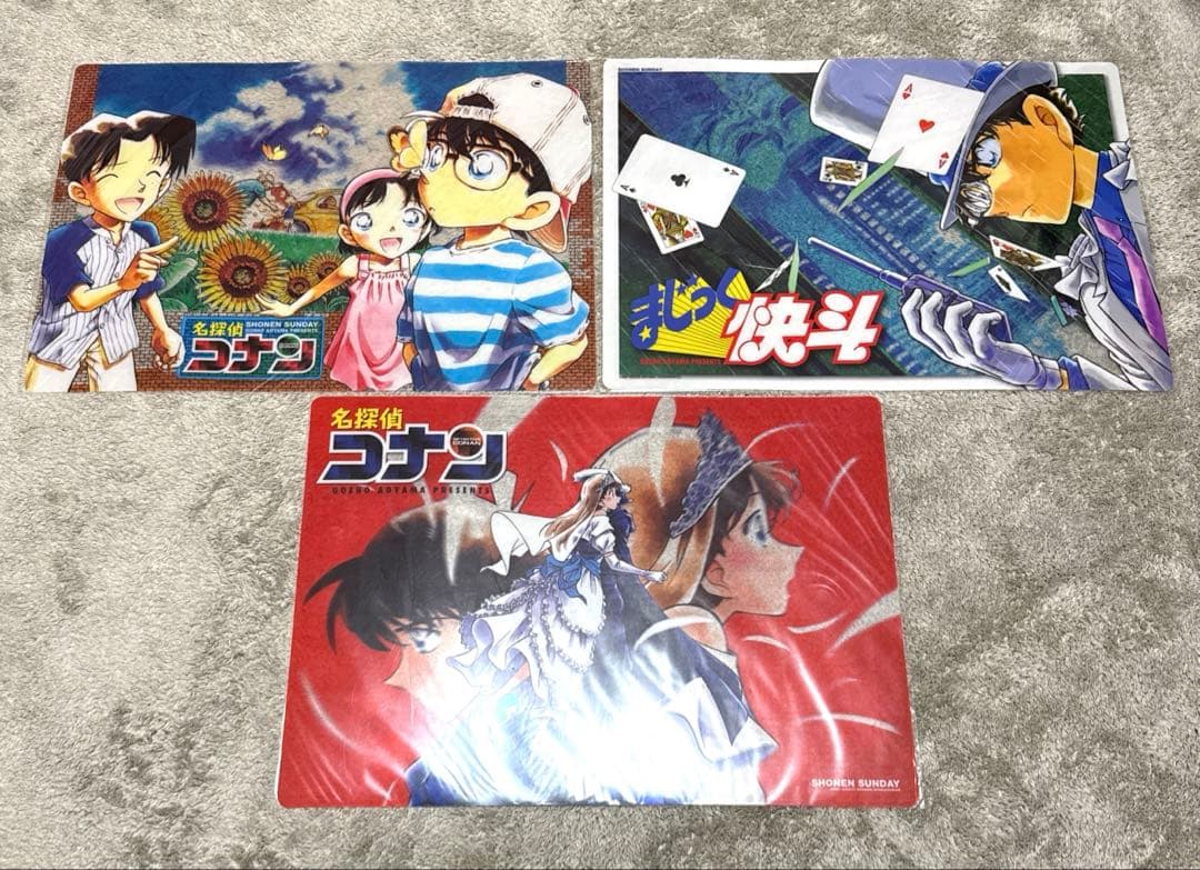 名探偵コナン クリアポスター 3枚セット