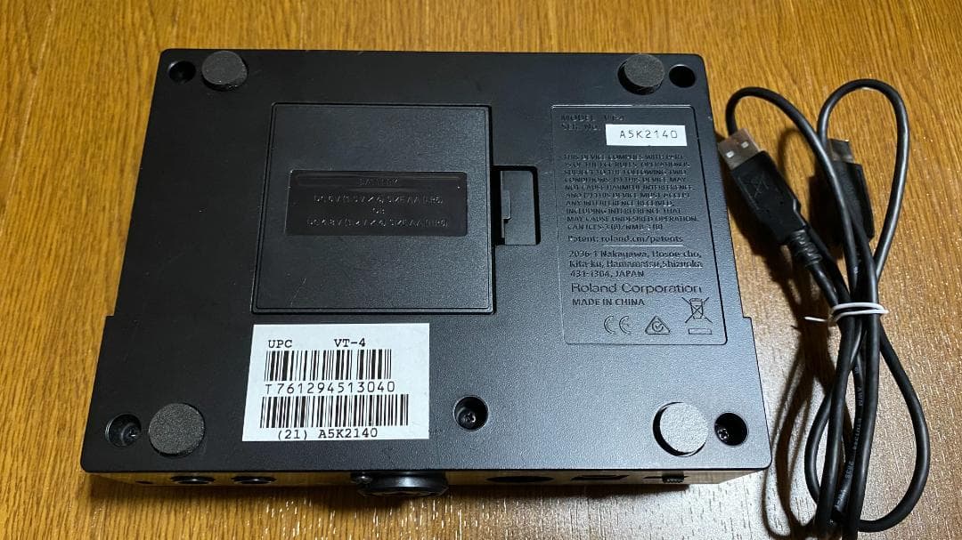 【中古】Roland VT-4 ボイストランスフォーマー