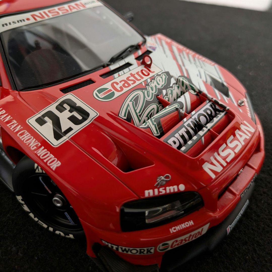 AUTOart 1/18 JGTC スカイライン GT-R　R34　即発送