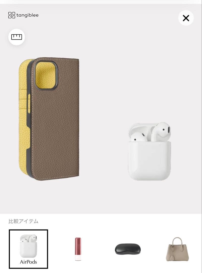 BONAVENTURA 手帳型 iPhone16 ケース エトープ×イエロー