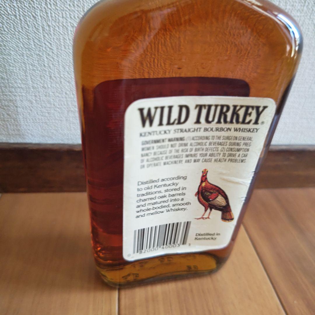 未開封 ワイルドターキー8年　375ml瓶