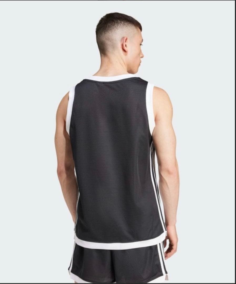 【極美品】adidas アディダス タンクトップ ノースリーブ メッシュ 2XL