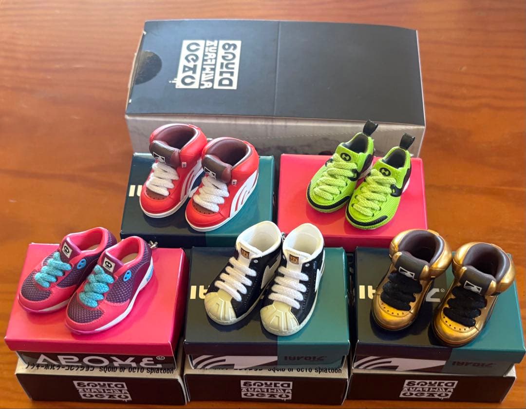 Nintendo TOKYO限定スプラトゥーンクツキーホルダーコレクションコンプ