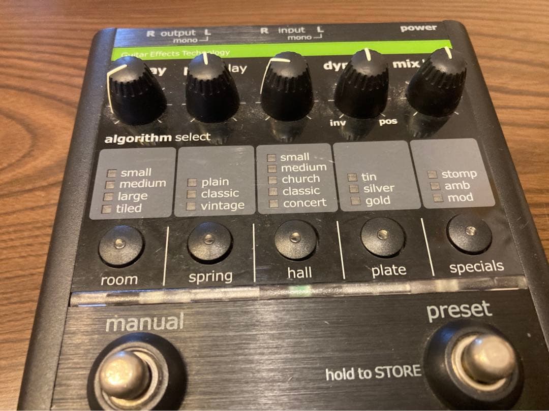 t.c.electronic NR-1 NOVA REVERB（アダプター付）