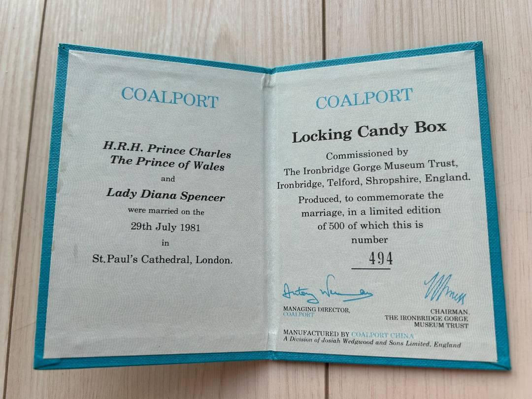 ダイアナ妃・キャンディ入れ