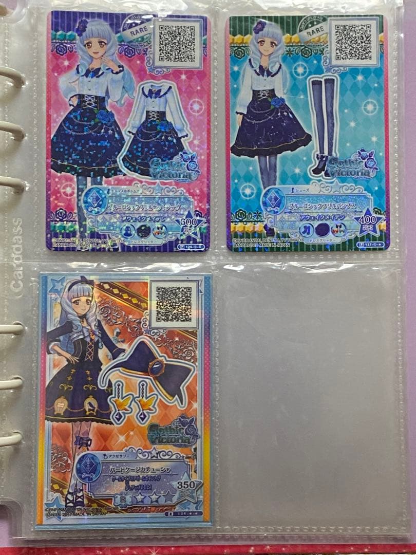 アイカツ　白銀リリィ　ゴシックヴィクトリアまとめ売り