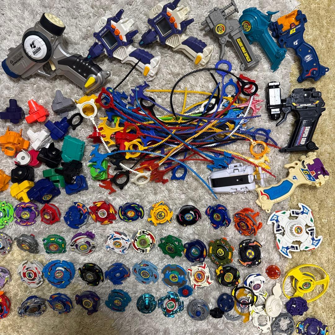 初期　爆転シュートベイブレード　パーツ　大量　まとめ売り　【4471