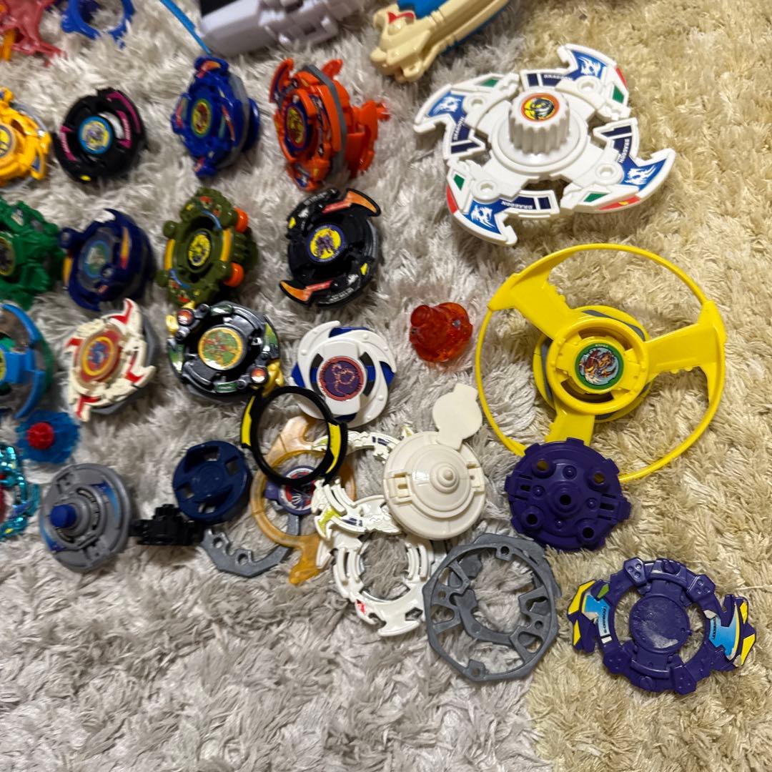 初期　爆転シュートベイブレード　パーツ　大量　まとめ売り　【4471