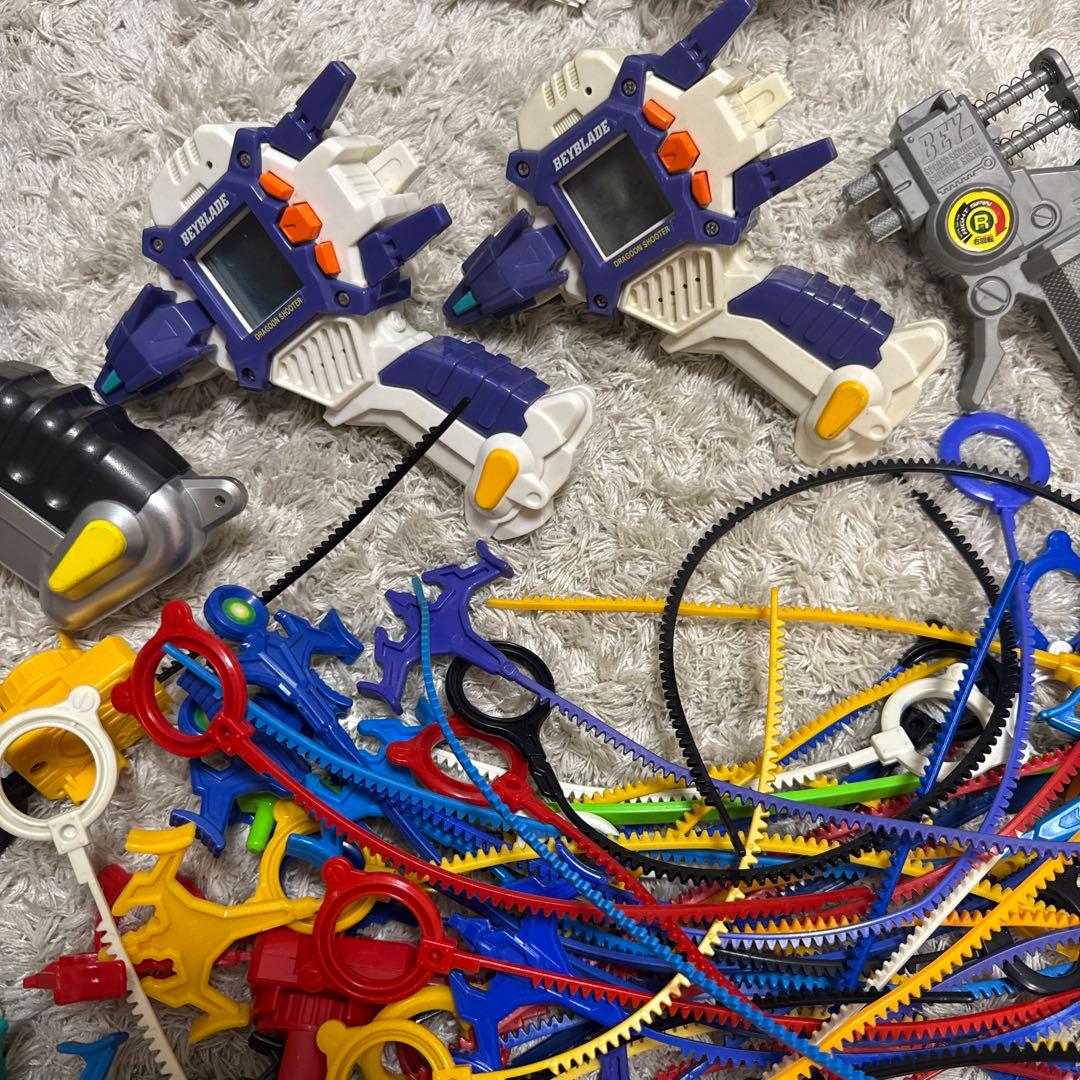 初期　爆転シュートベイブレード　パーツ　大量　まとめ売り　【4471