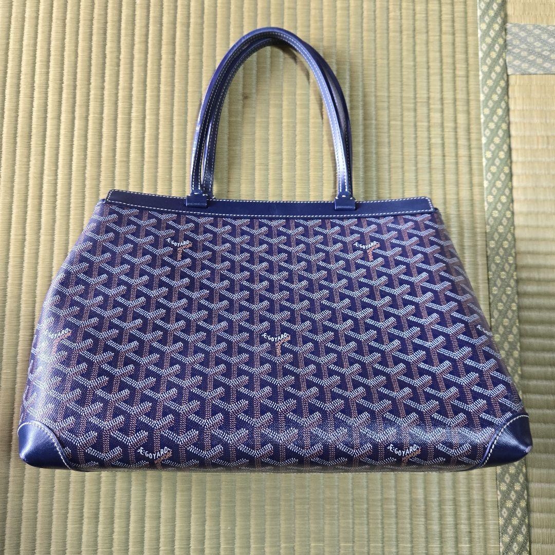 ヤ*ん様 【ゴヤール】 ネイビーモノグラムバッグ　正規品中敷き付き