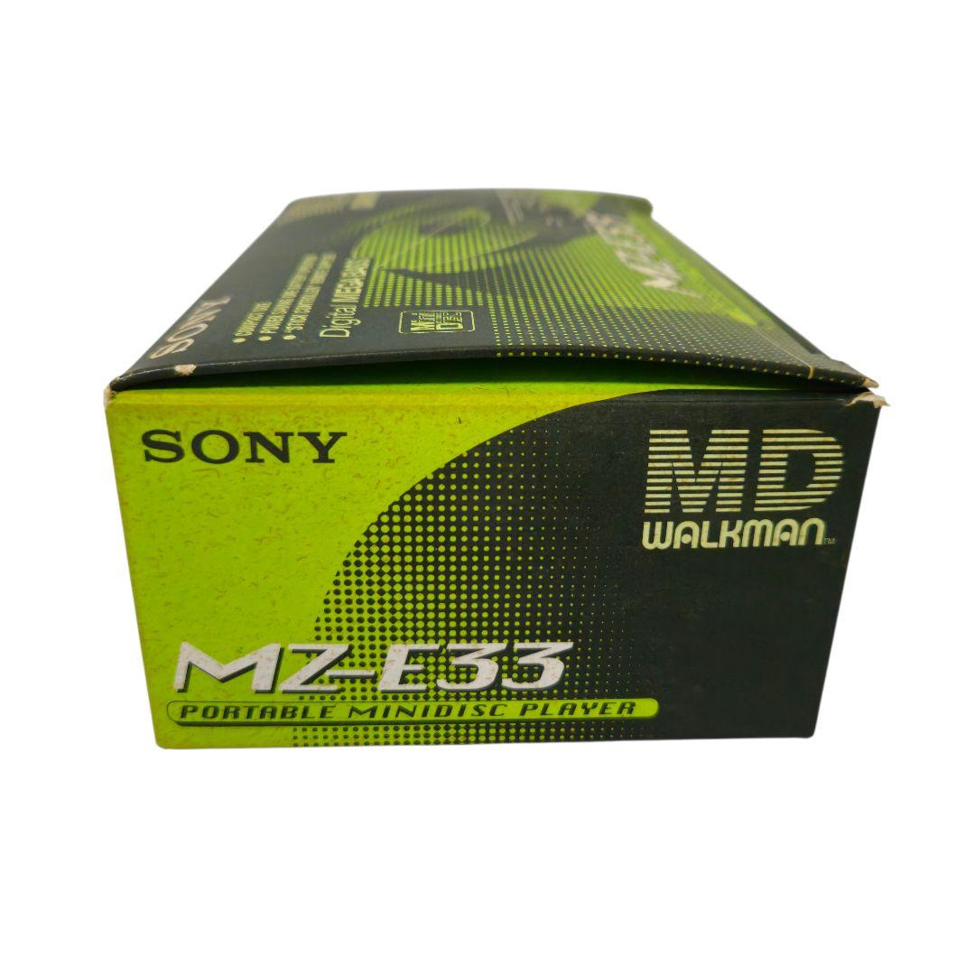 SONY ソニー MD WALKMAN ポータブルMDプレーヤー MZ-E33