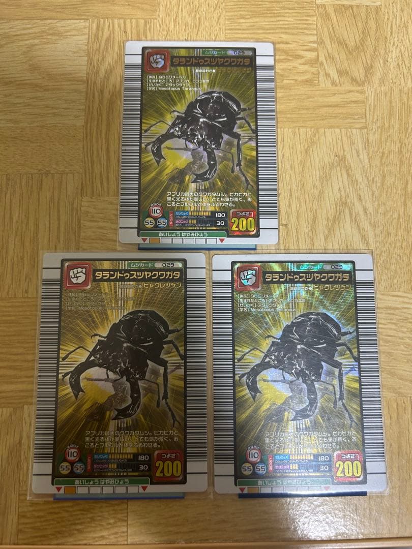クワガタトレーディングカードセット