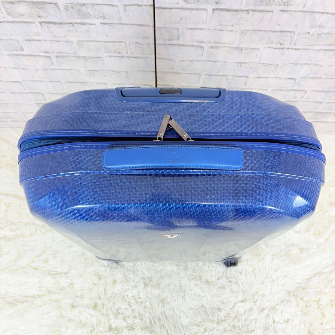 RONCATO 超軽量 キャリーケース 4輪 青 スーツケース ロンカート
