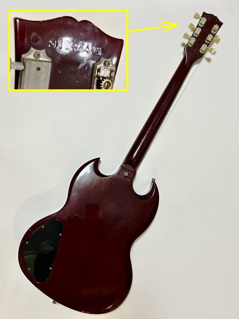 Gibson SG エレキギター ギブソン ハードケース付 used故障あり