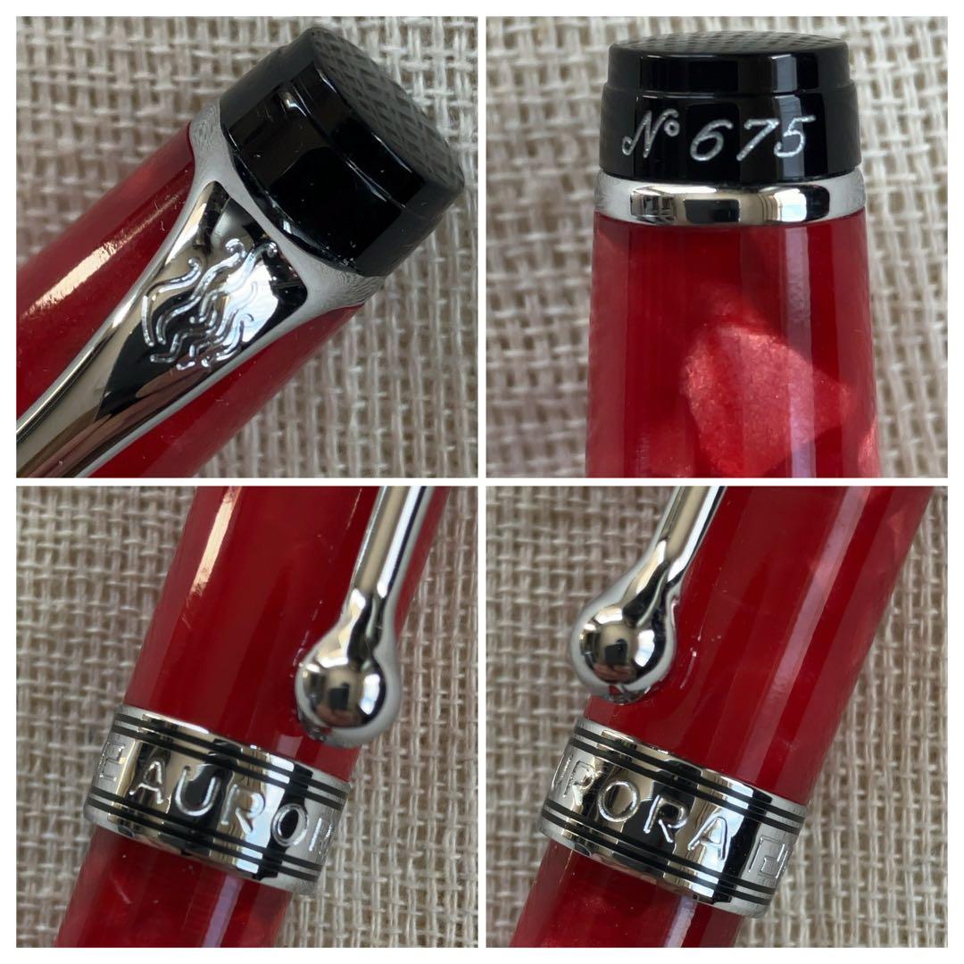 AURORA・AUREA MINIMA・FUOCO・ボールペン・イタリア製・限定