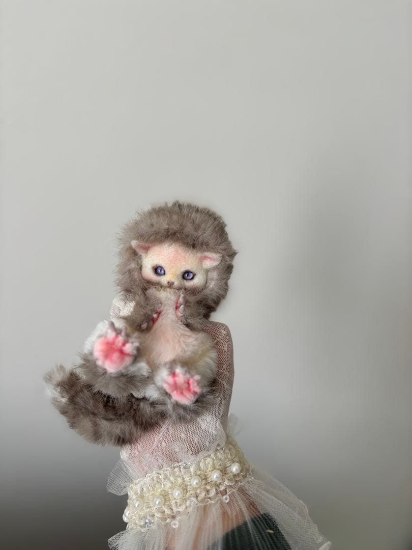 アートドール　No.067こねこ幻獣　羊毛フェルト