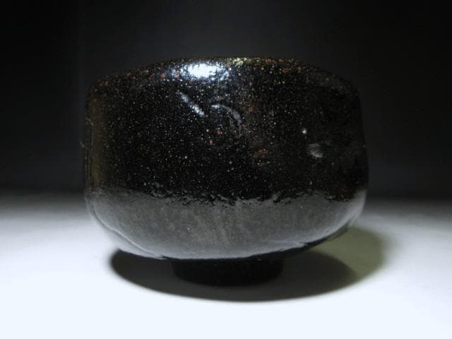 楽吉左衛門四代 一入 立鶴茶碗／裏千家十一代 玄々斎 書付・歌銘在り