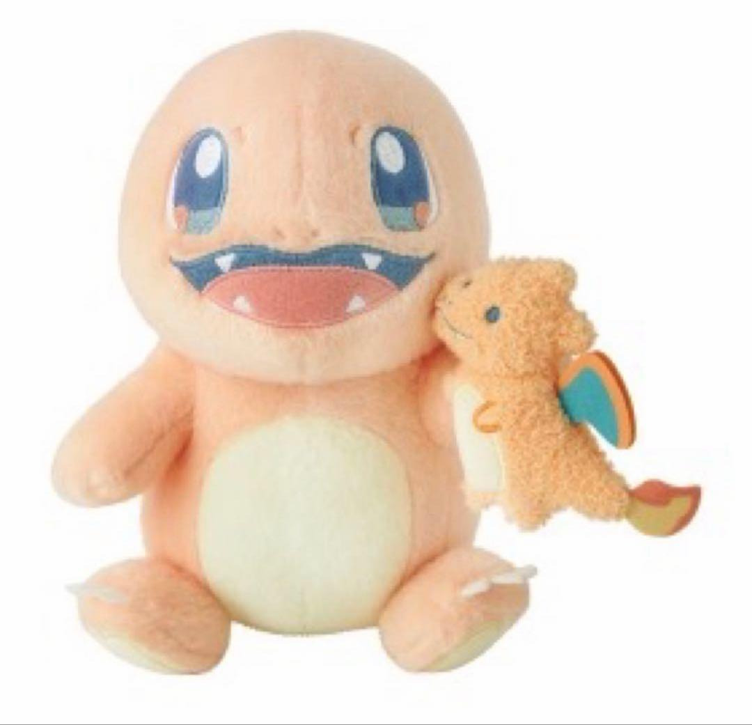 ポケモンLittle Daydream ピチュー＆ヒトカゲ＆ゴンベ ぬいぐるみ