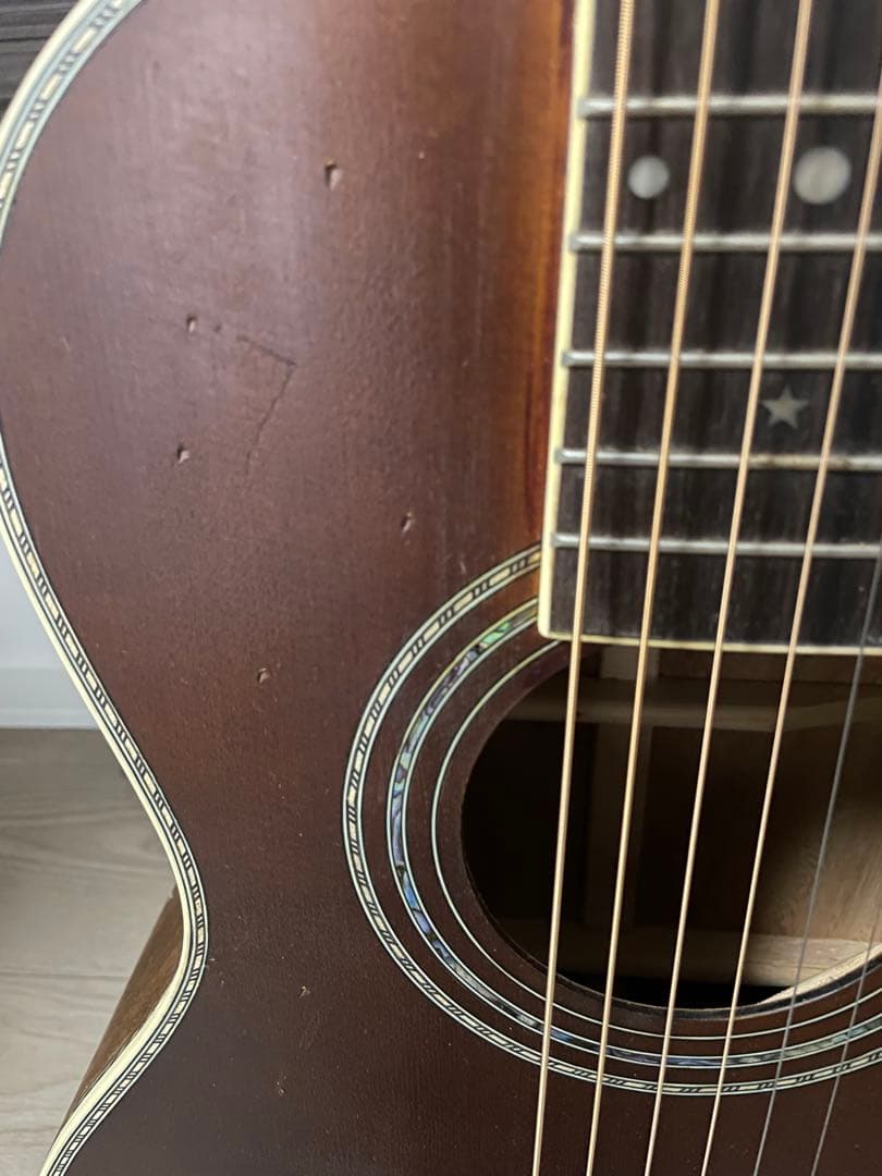 Washburn アコースティックギター ハードケース付き　つるの剛士サイン入り