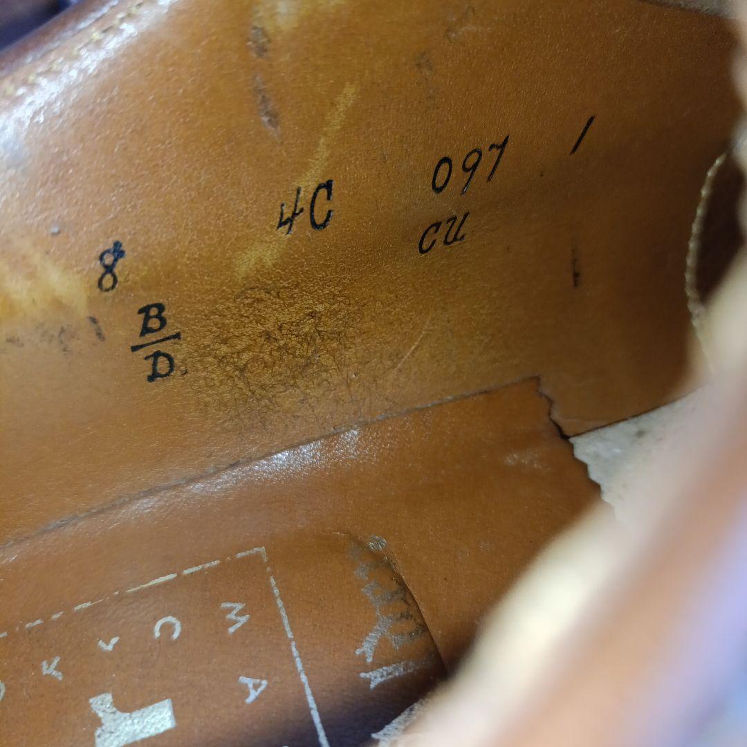 【 Alden 】ATOM CapToe ウイスキー コードヴァン US8D