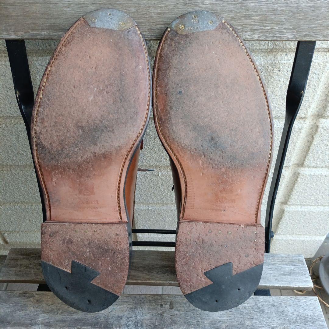 【 Alden 】ATOM CapToe ウイスキー コードヴァン US8D