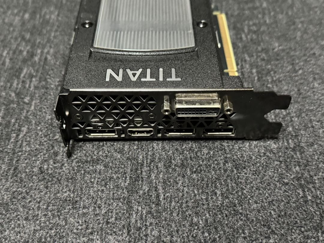 GeForce GTX TITAN X 12GB GDDR5 グラフィックボード
